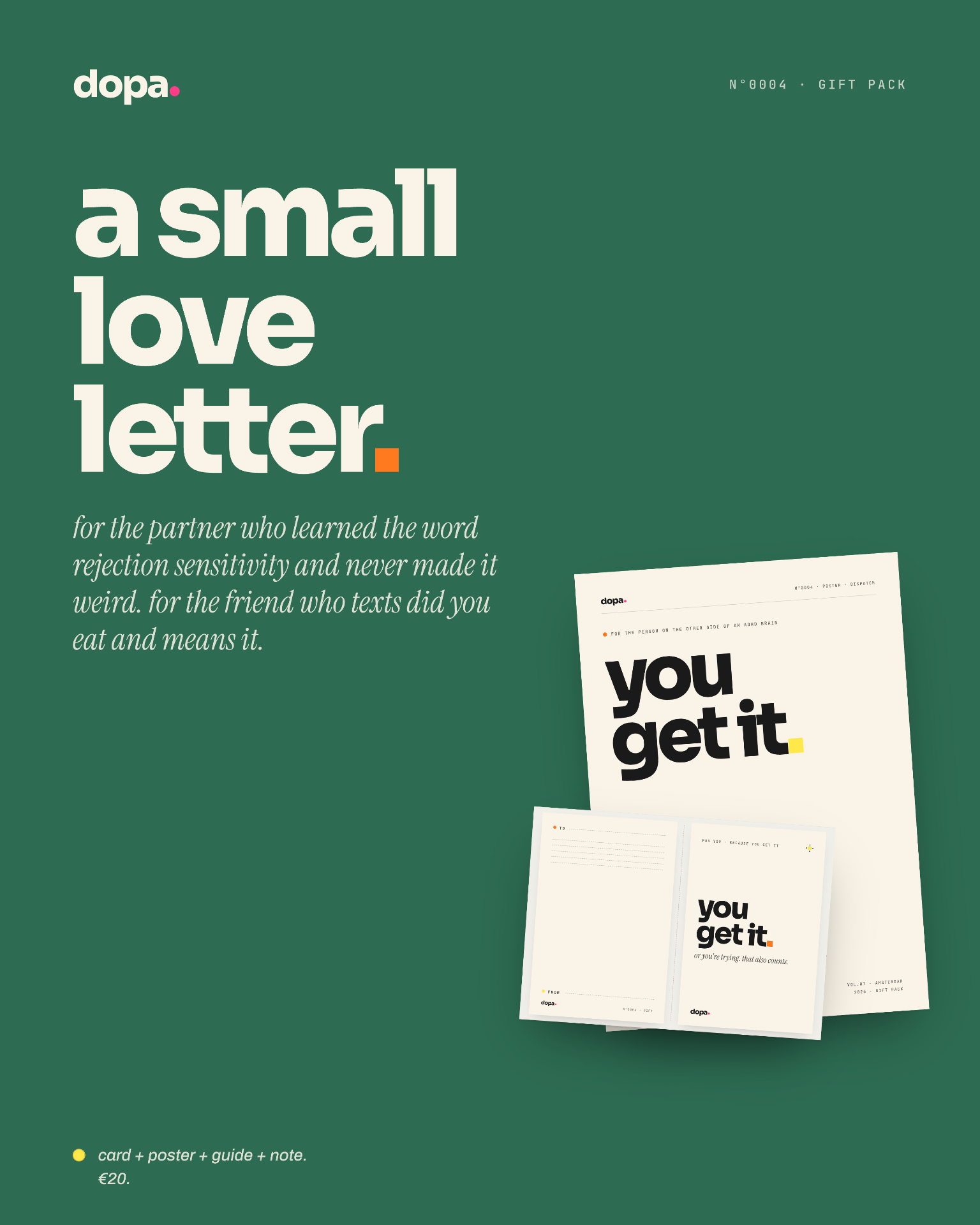You Get It Gift Pack | ADHD digital download No. 0004